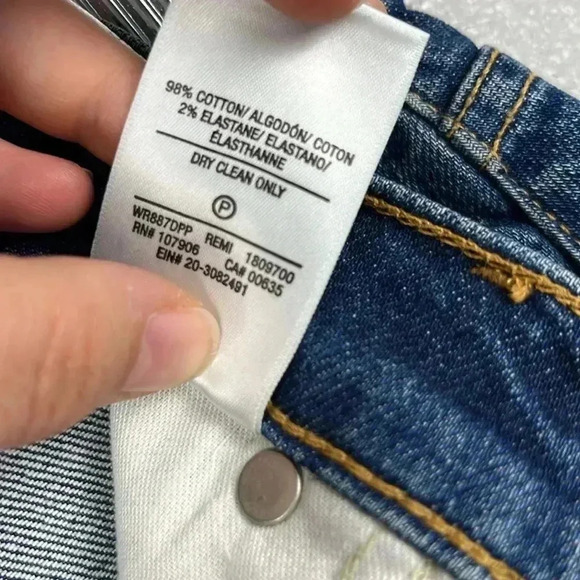 Hudson Jeans Viper Mini Skirt Studs Staples size 27 - Picture 7 of 7